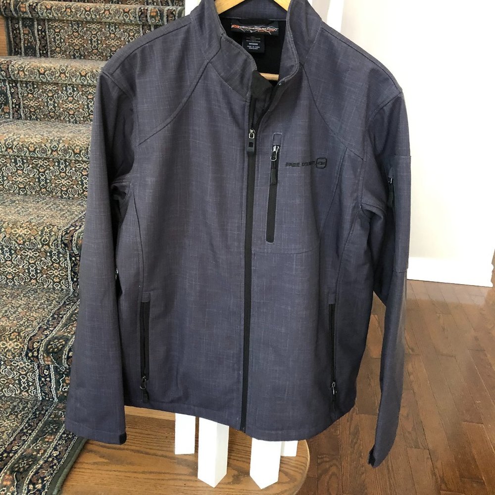 SALE 2 for $26 / 3 for $33 - Men's Grey Jacket / Coat, Size Medium - Like New